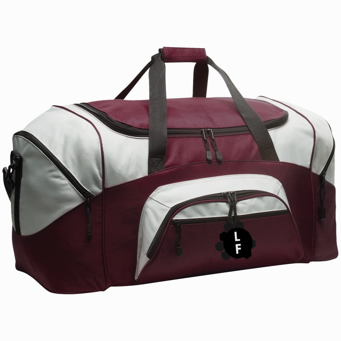 Colorblock Sport Duffel From Luggage Factory