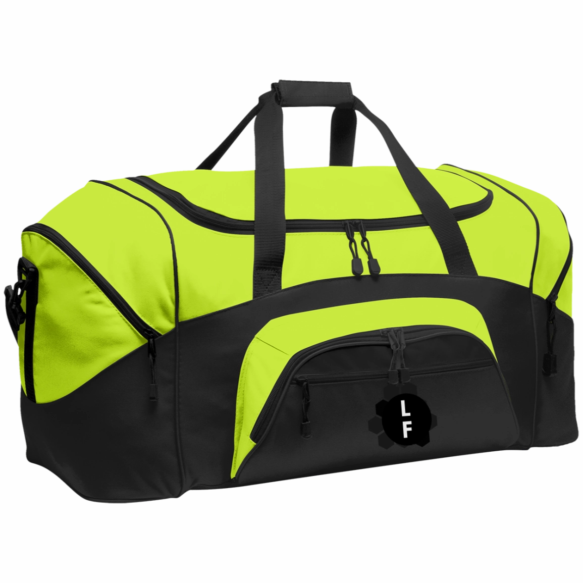 Colorblock Sport Duffel From Luggage Factory
