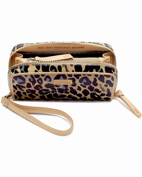 Consuela | Blue Jag Wristlet Wallet