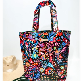 Consuela | Sophie Black Swirly Grab n' Go Basic Bag