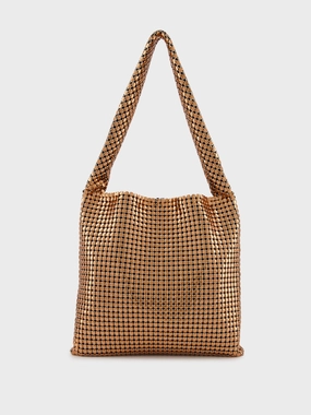 Copper Pixel Handbag