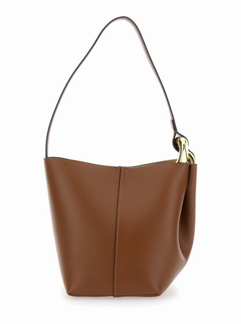 Corner Small Bucket' Brown Shoulder Bag