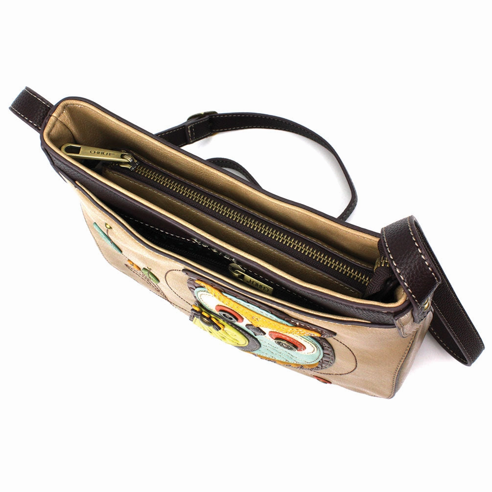 Crescent Crossbody - Owl A