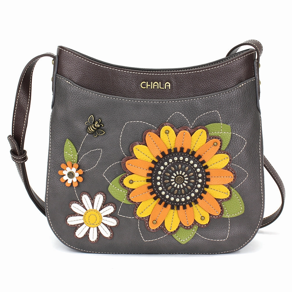 Crescent Crossbody - Sunflower