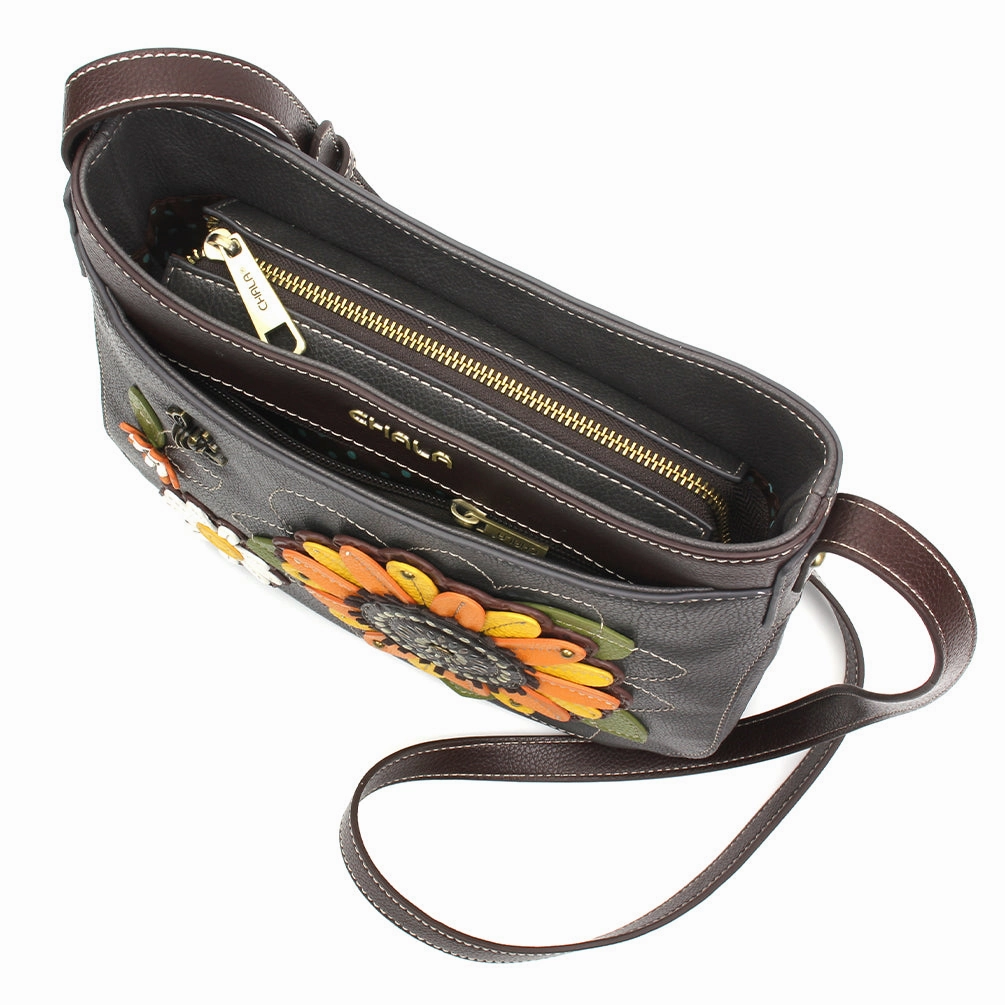 Crescent Crossbody - Sunflower