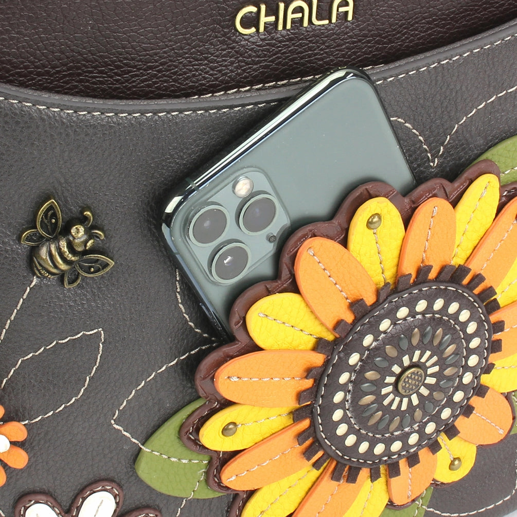 Crescent Crossbody - Sunflower