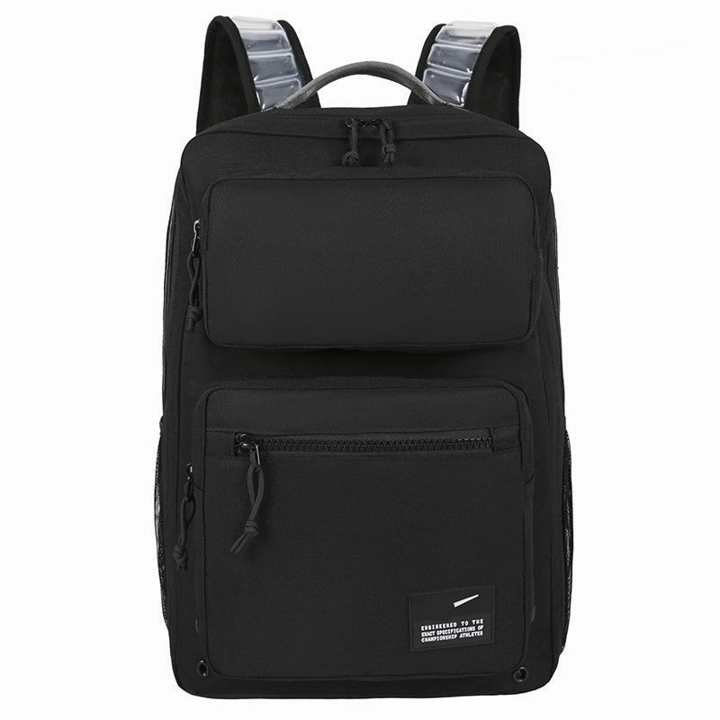 Cross-border new large capacity computer back shoulders air cushion shoulders high school college student bag outdoor travel backpack male