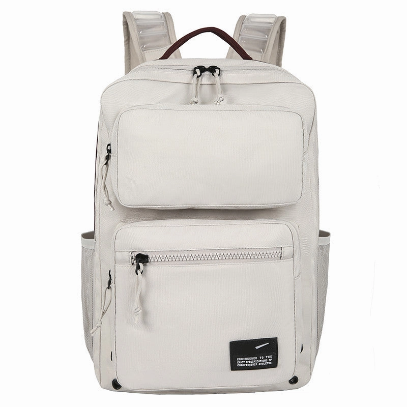 Cross-border new large capacity computer back shoulders air cushion shoulders high school college student bag outdoor travel backpack male