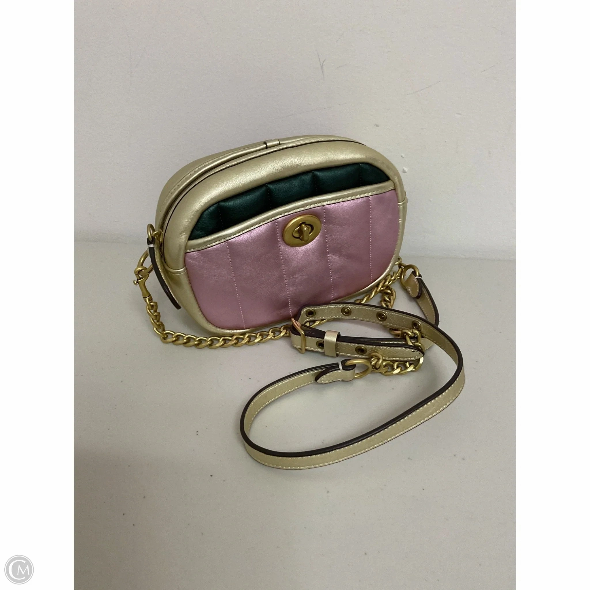 Crossbody Designer By Coach, Size: Small