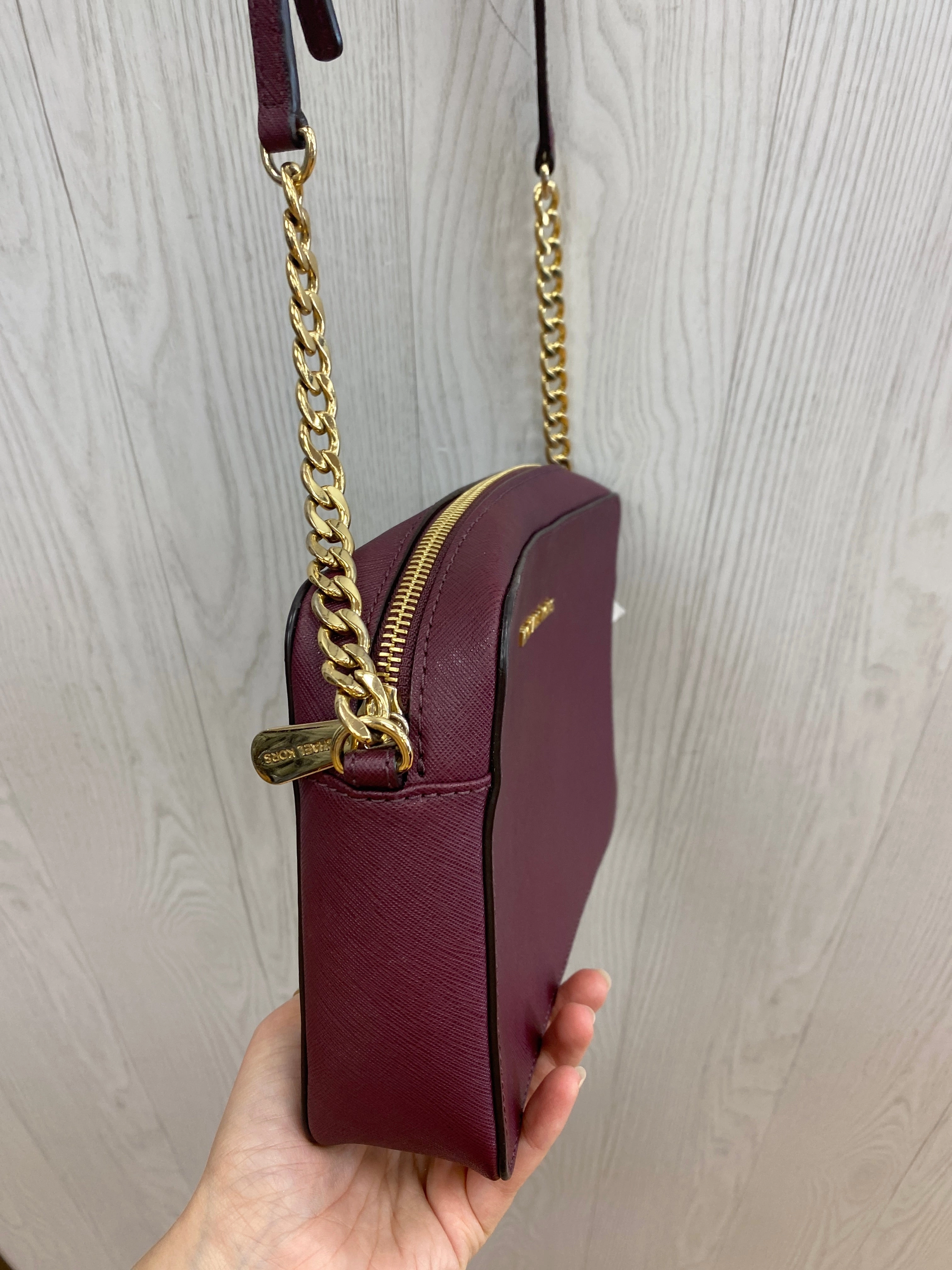 Crossbody Designer By Michael Kors, Size: Medium