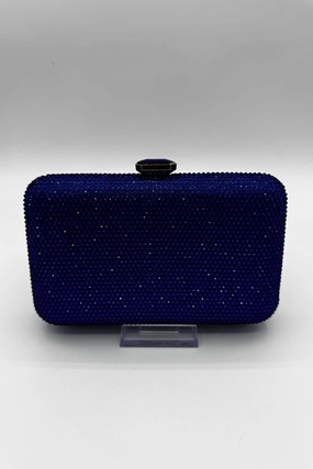 Crystal-Embellished Clutch