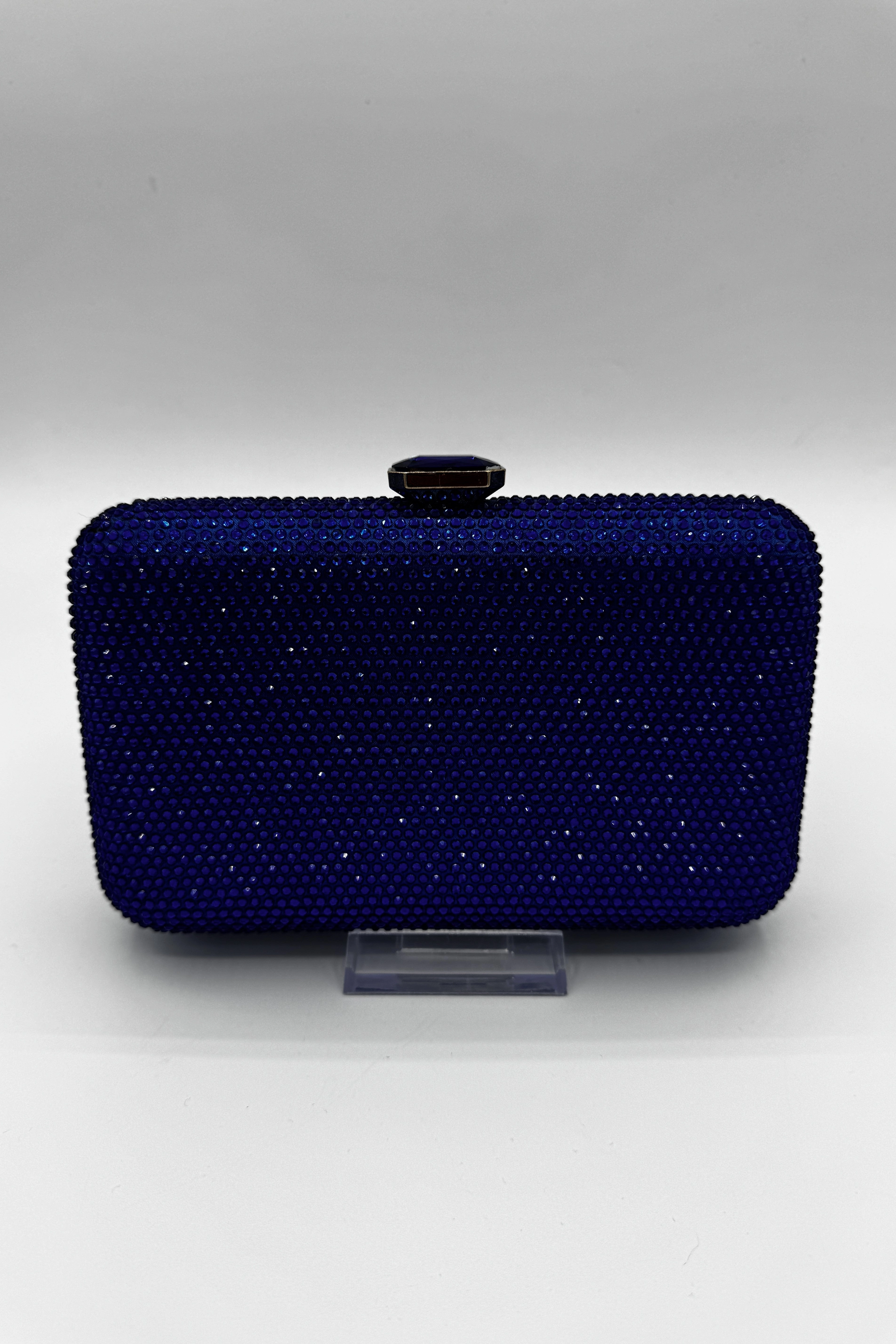 Crystal-Embellished Clutch