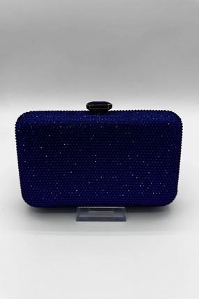 Crystal-Embellished Clutch