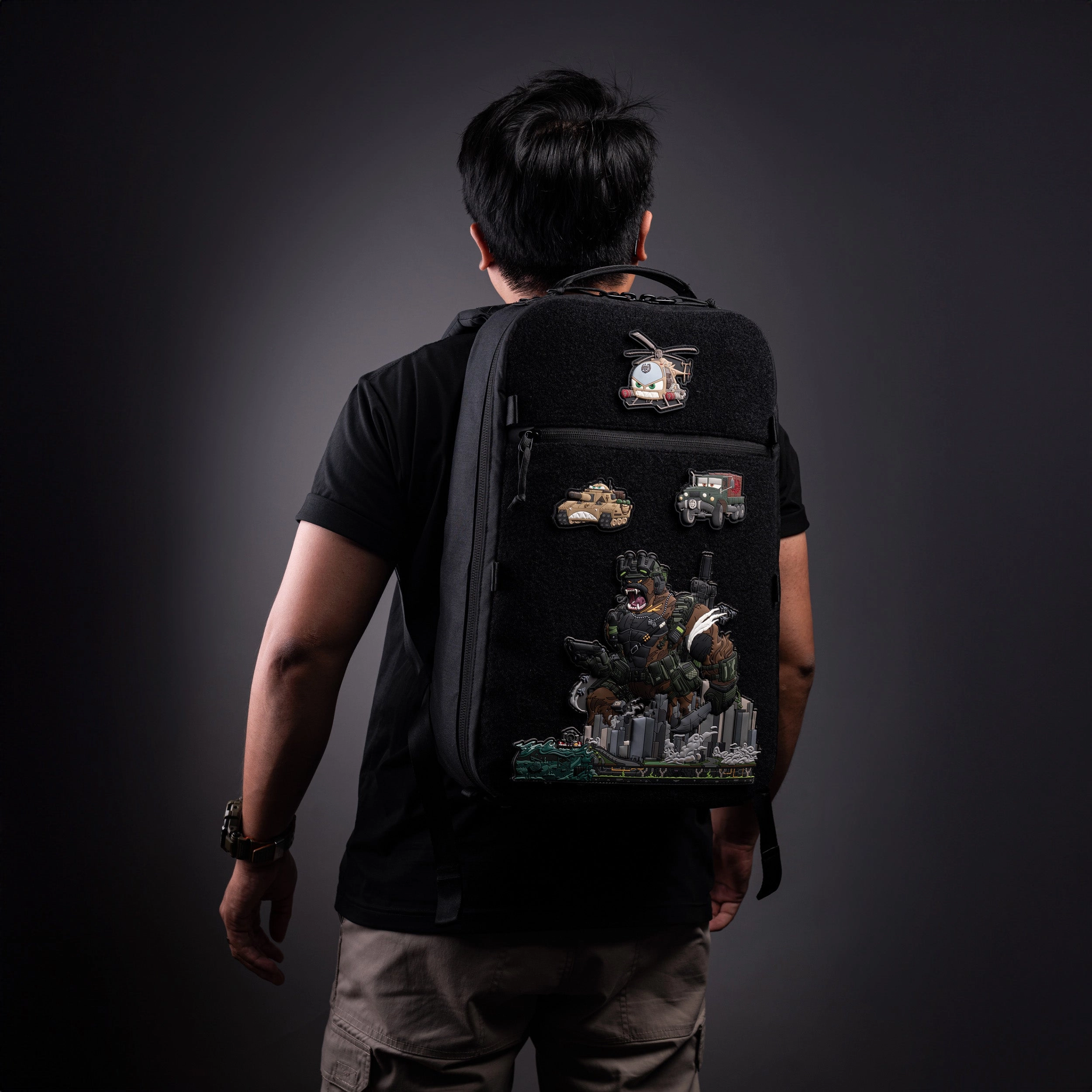 Ctactical CT21 V3.0 Backpack - PATCHAHOLIC - Cordura 500D Nylon