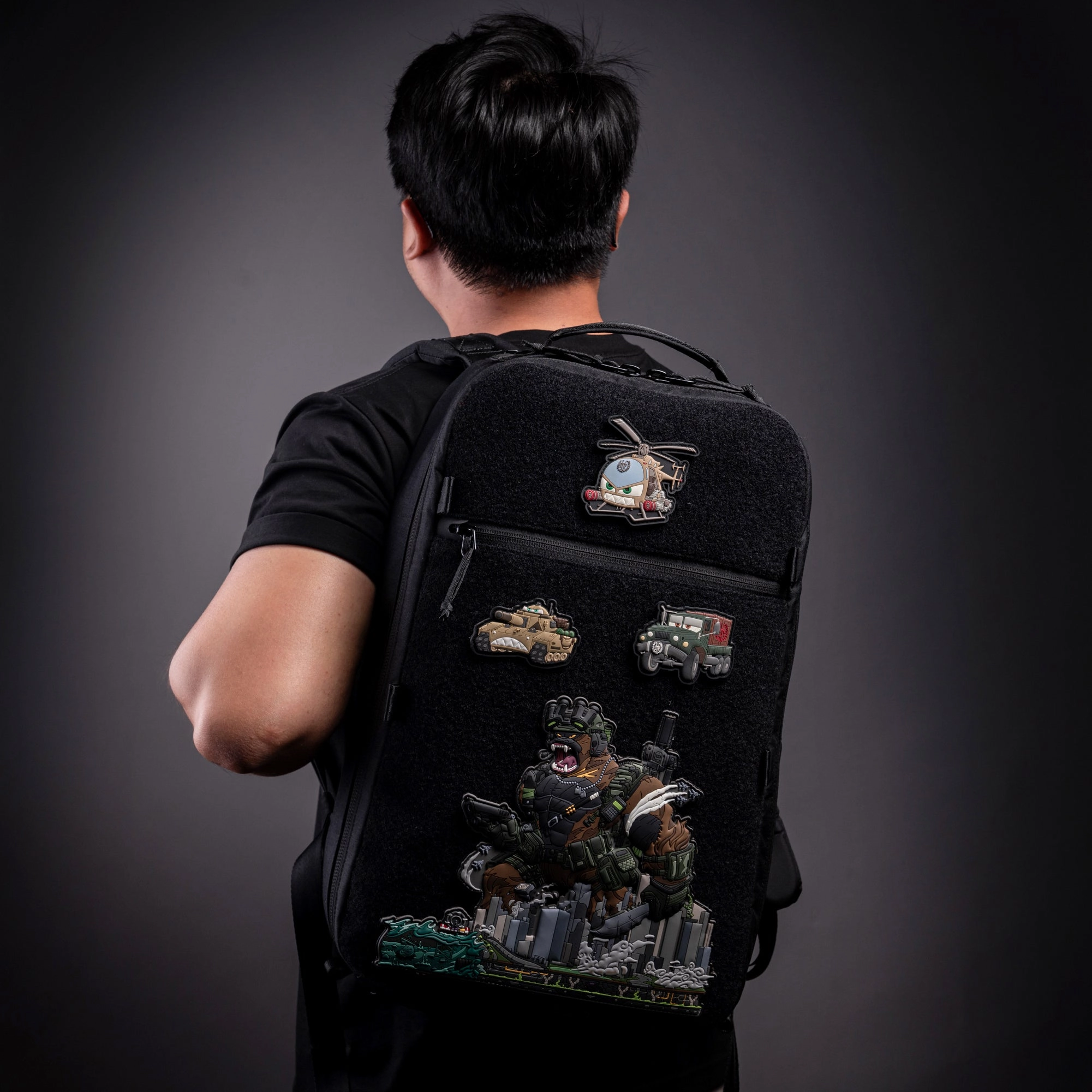 Ctactical CT21 V3.0 Backpack - PATCHAHOLIC - Cordura 500D Nylon