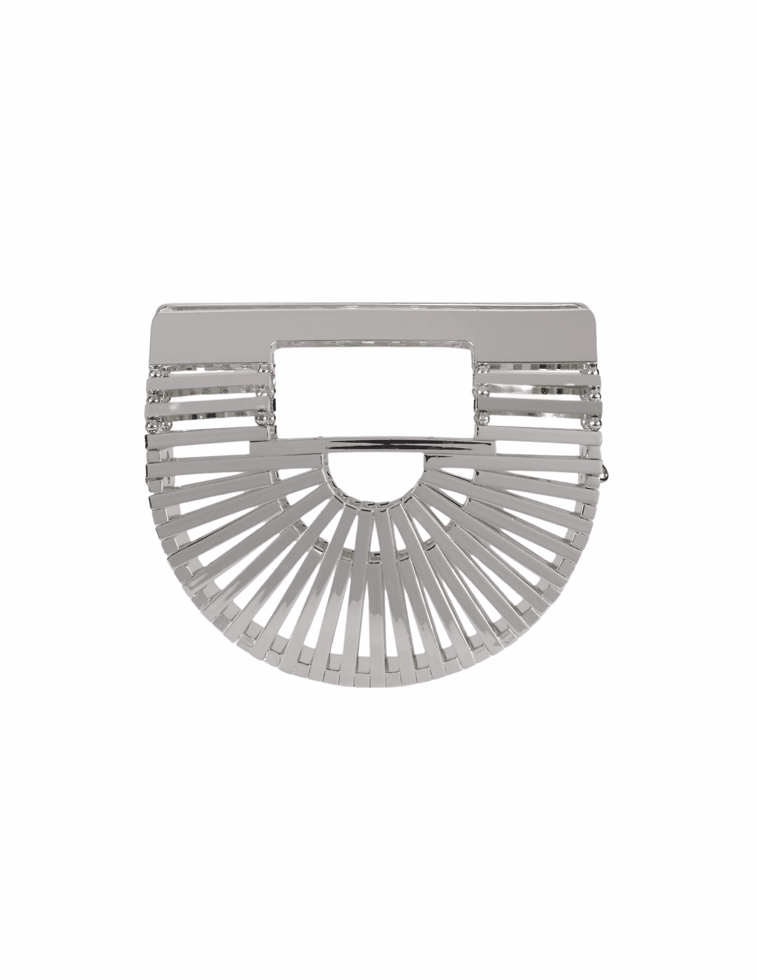 Cult Gaia Gaia's Ark Nano Metallic Crossbody Bag