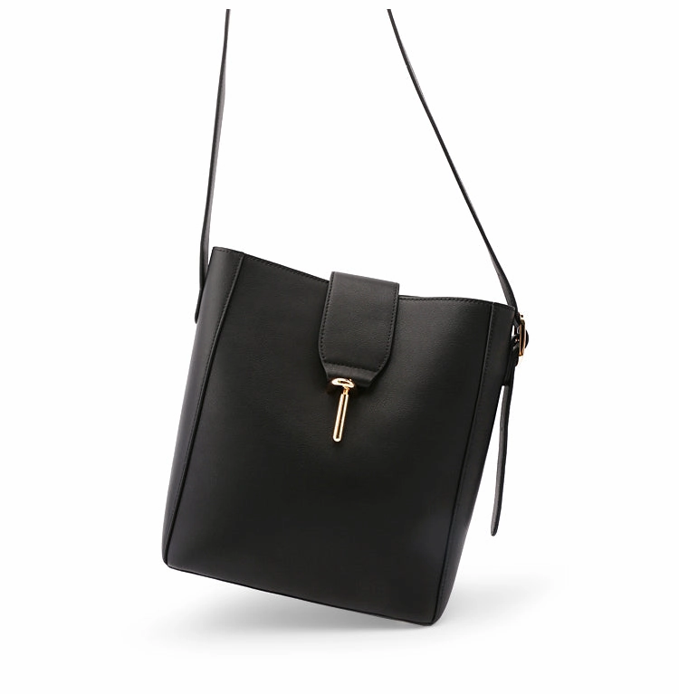 Cute LEATHER Fashion Bucket Bag WOMENs SHOULDER BAG Purses FOR WOMEN