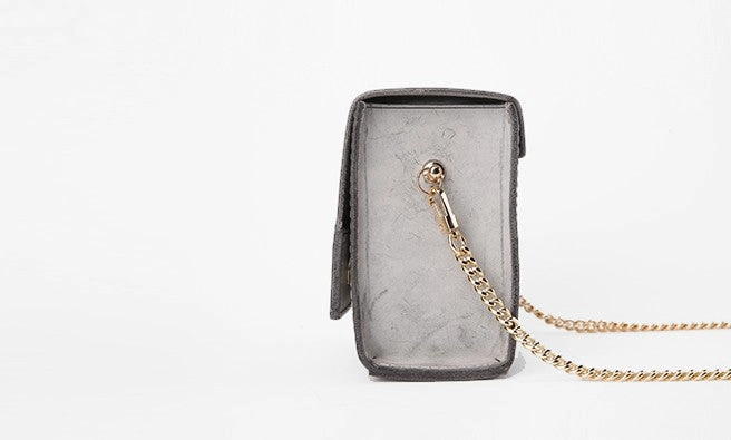 Cute Leather Womens Mini Chain Crossbody Purse Makeup Tiny Chain Shoulder Bags for Women