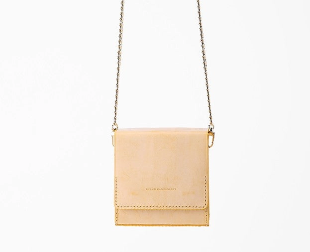 Cute Leather Womens Mini Chain Crossbody Purse Makeup Tiny Chain Shoulder Bags for Women