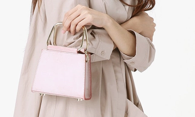 Cute Leather Womens Mini Chain Purse Handbags Chain Shoulder Bag for Women