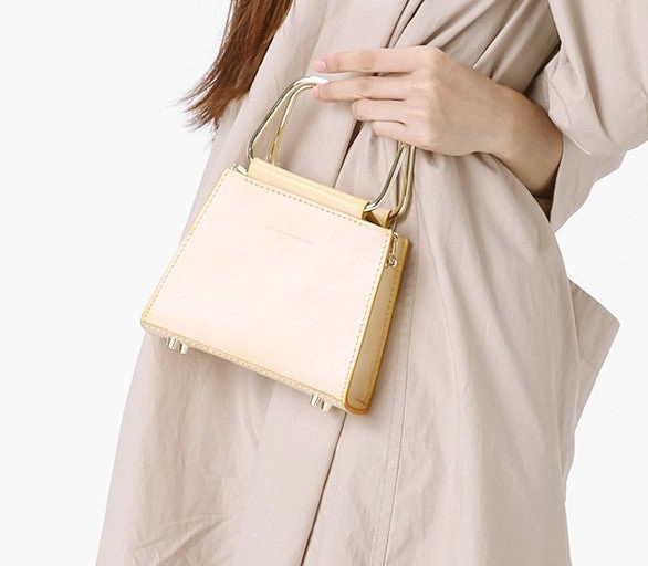 Cute Leather Womens Mini Chain Purse Handbags Chain Shoulder Bag for Women