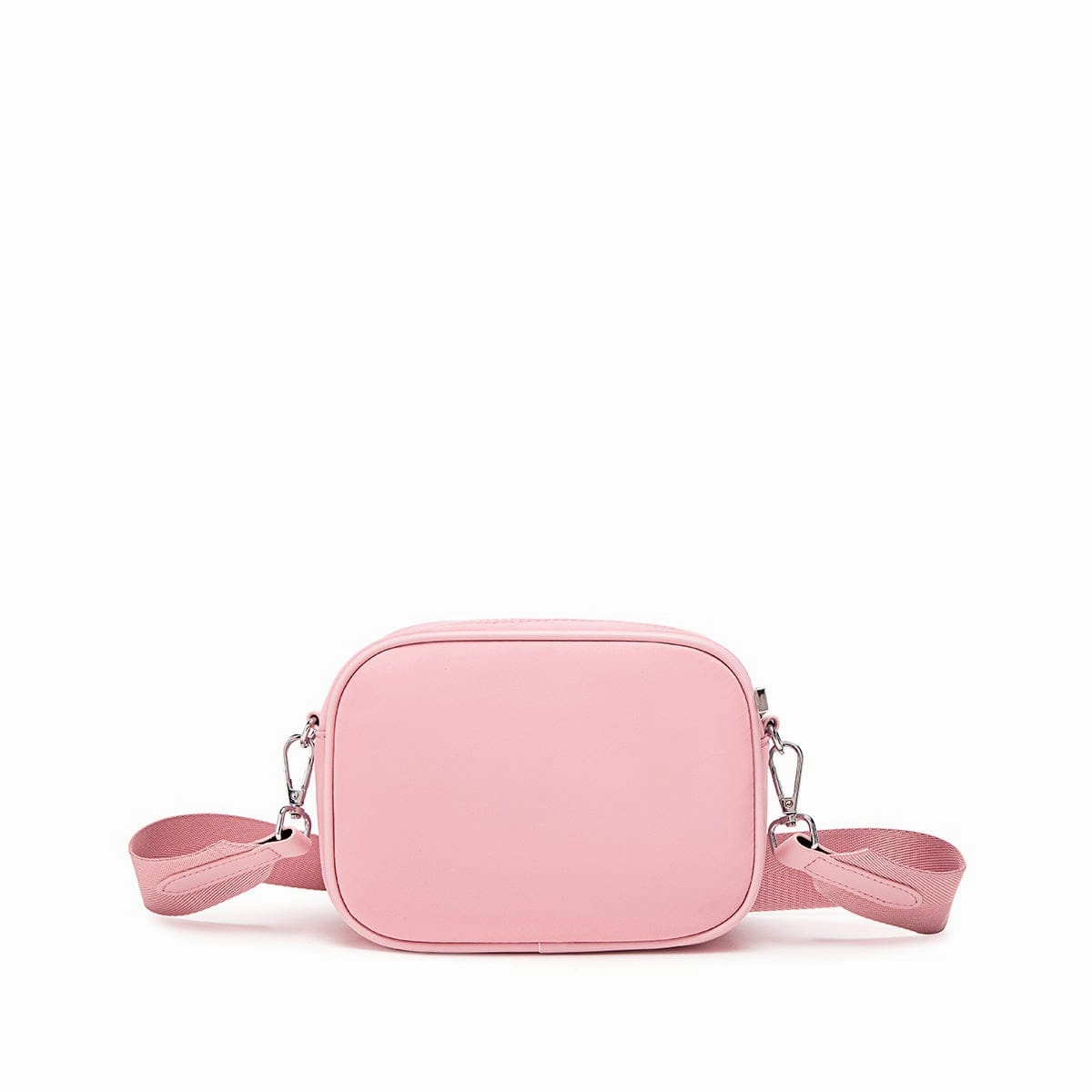 Daisy Nylon Vegan Crossbody | Light Pink