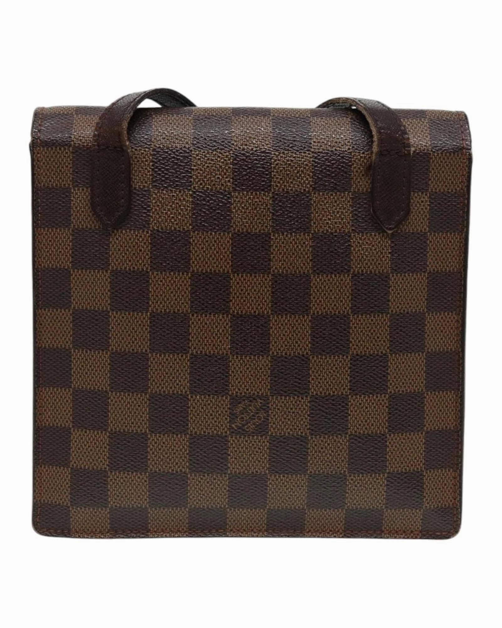 Damier Ebene Pochette Crossbody Bag