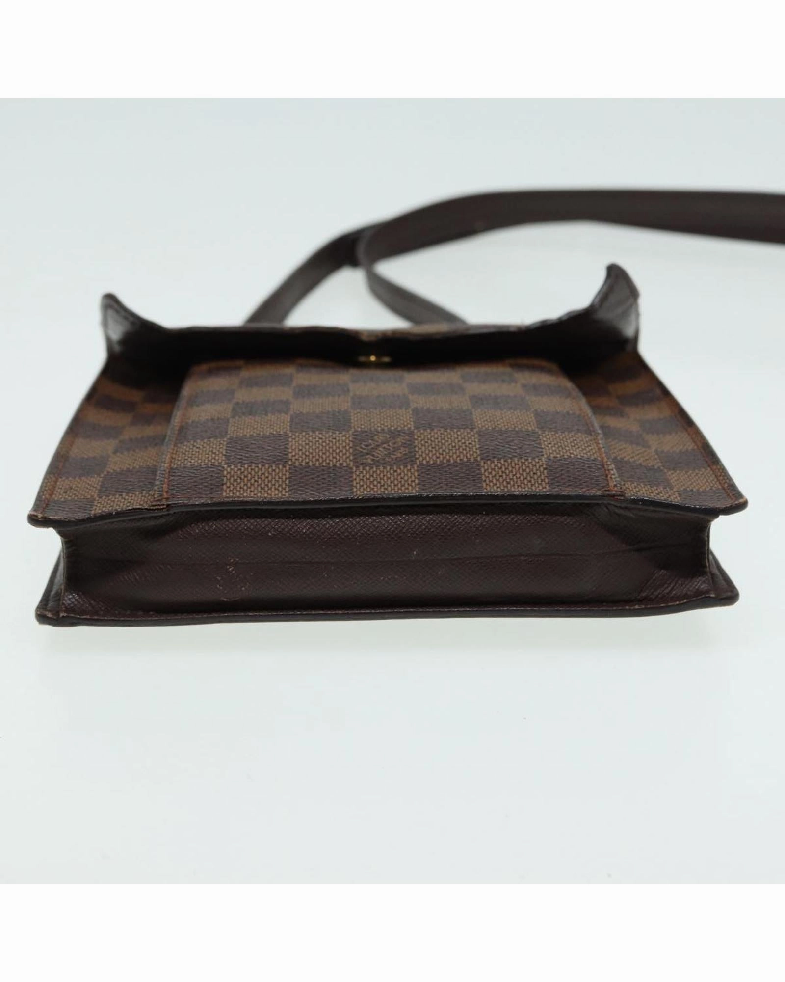 Damier Ebene Pochette Crossbody Bag
