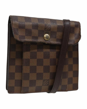 Damier Ebene Pochette Crossbody Bag