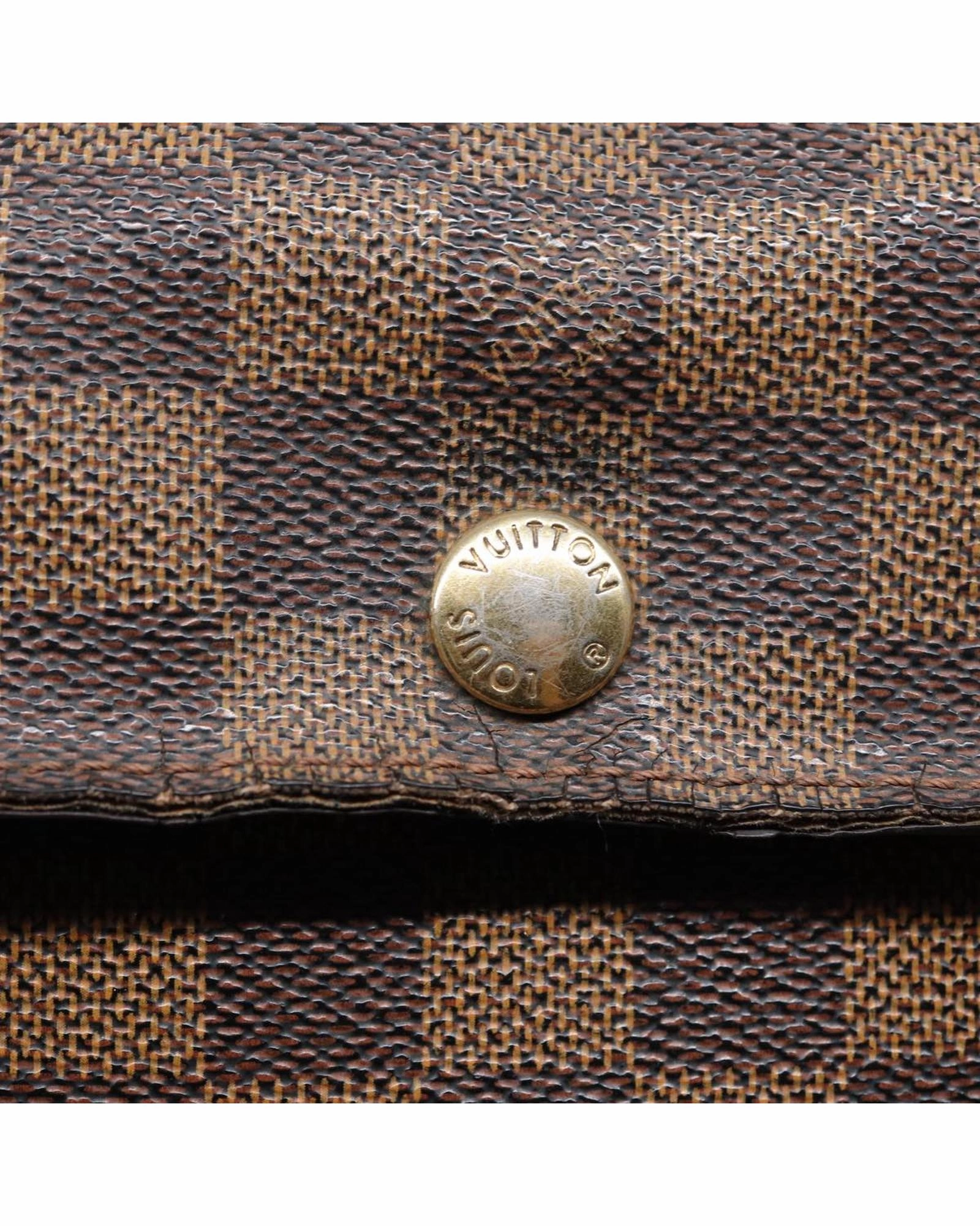 Damier Ebene Pochette Crossbody Bag