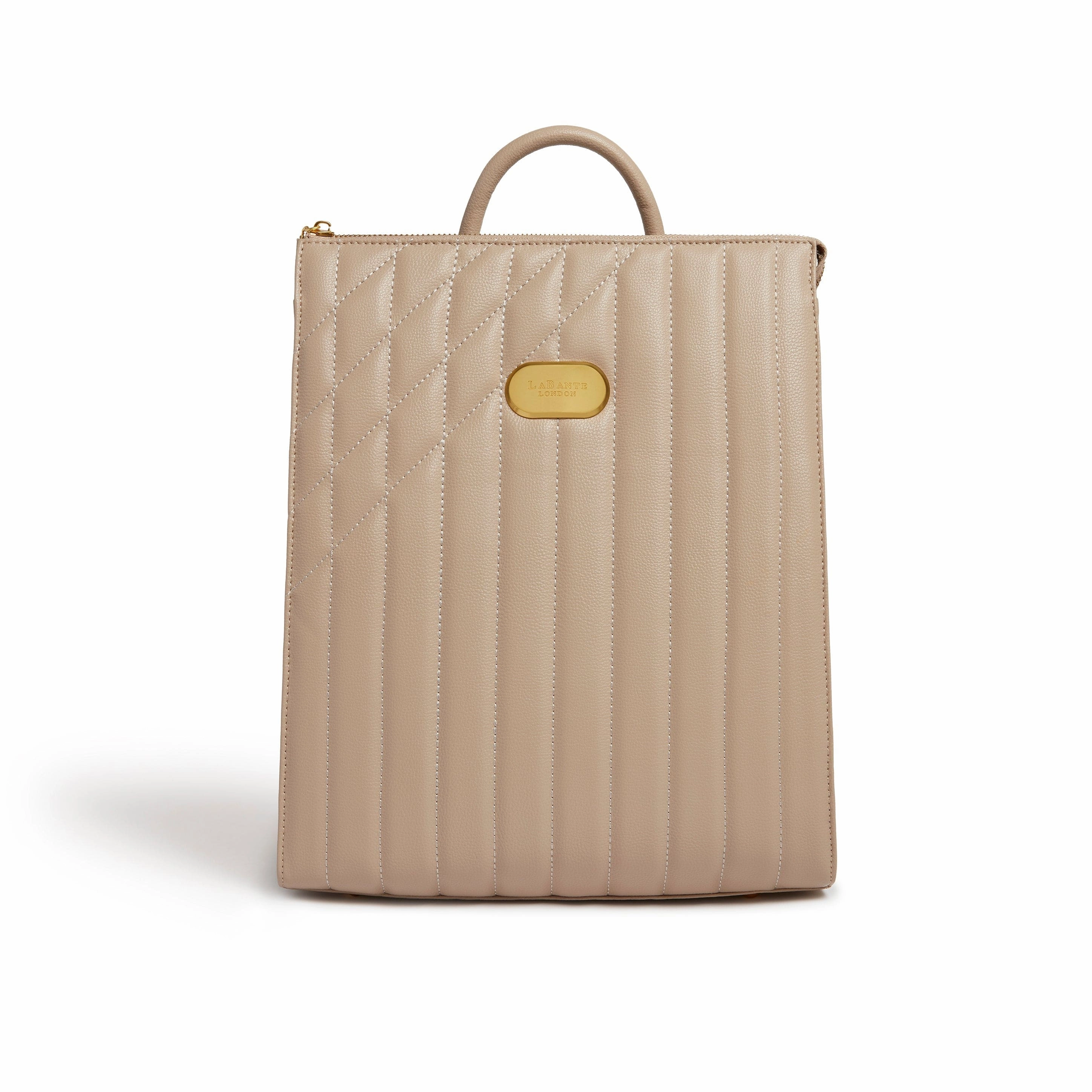 Danai Vegan Leather Backpack | Beige