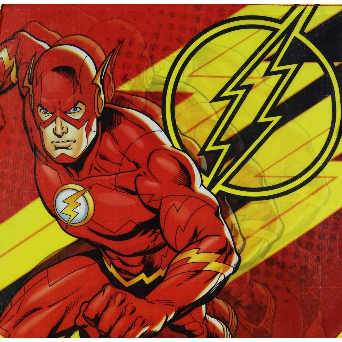 DC Comics The Flash 16" Flat front Backpack - One Size Fits Most