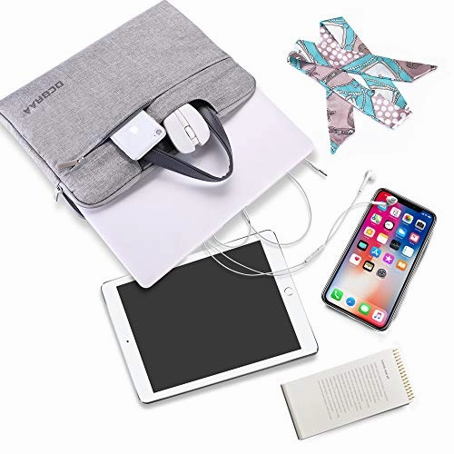 Dcbraa 13.3 Inch Laptop Bag,for MacBook Pro,Asus, Acer, Dell, HP, Lenovo,Canvas Briefcase,for Women