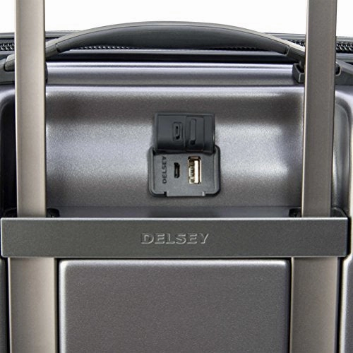 Delsey Chromium Lite 3 Piece Hardside Spinner Luggage Set (Green)
