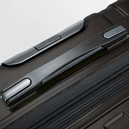 Delsey Helium Titanium 19" International Carry-On Expandable Spinner Luggage, Black