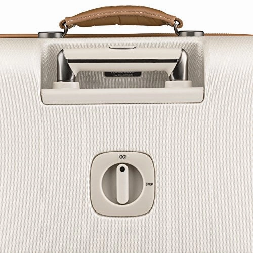 Delsey Luggage Chatelet 21 Inch Carry-On Spinner (One size, Chocolate/Tan)