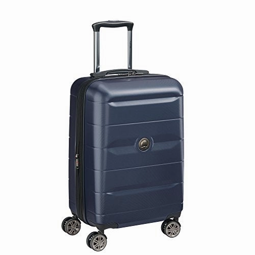 Delsey Luggage Comete 2.0 Carry-On & Large Checked 2 Piece Luggage Set, Anthracite
