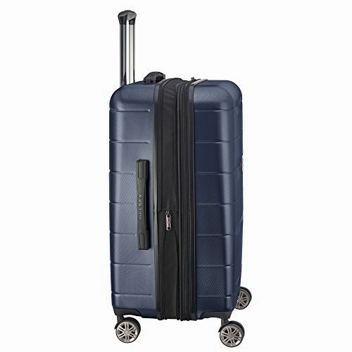 Delsey Luggage Comete 2.0 Carry-On & Large Checked 2 Piece Luggage Set, Anthracite