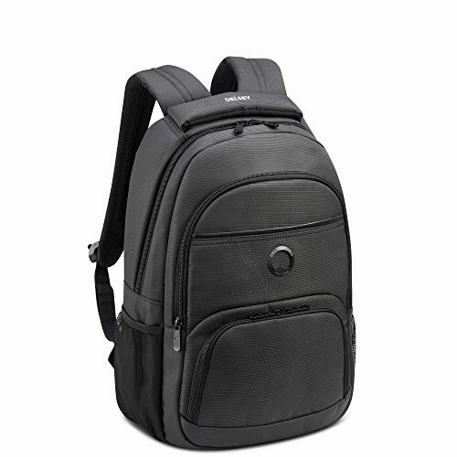 DELSEY Paris Aviator Laptop Backpack, Graphite, 15.6" Sleeve