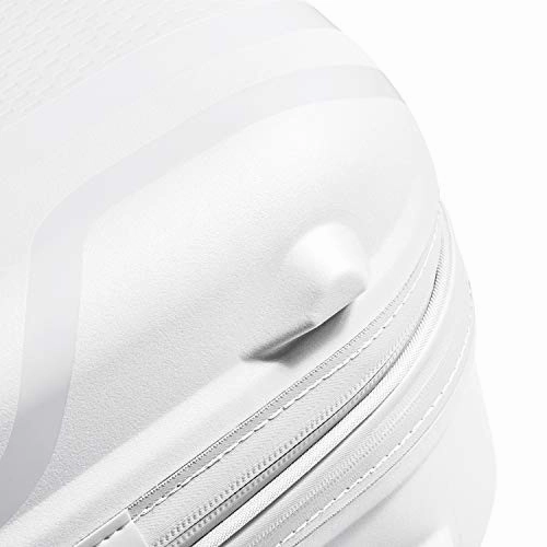 DELSEY Paris Clavel Hardside Expandable Luggage with Spinner Wheels, WHITE, Carry-On 19 Inch