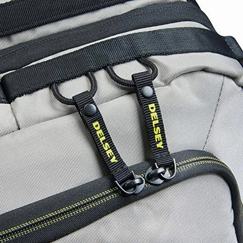DELSEY Paris Daily's Two Compartment Laptop Messenger Shoulder Bag, Light Gray, 15.6 Inch Sleeve