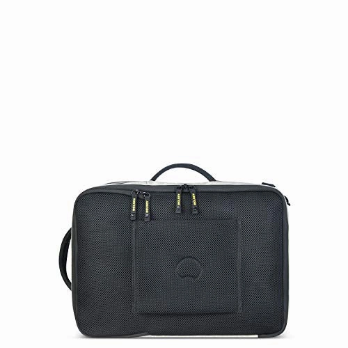 DELSEY Paris Daily's Two Compartment Laptop Messenger Shoulder Bag, Light Gray, 15.6 Inch Sleeve