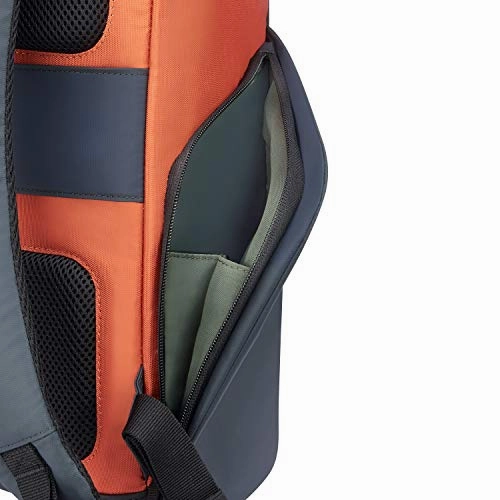 DELSEY Paris Securflap 15-Inch Laptop Backpack, Orange, One Size