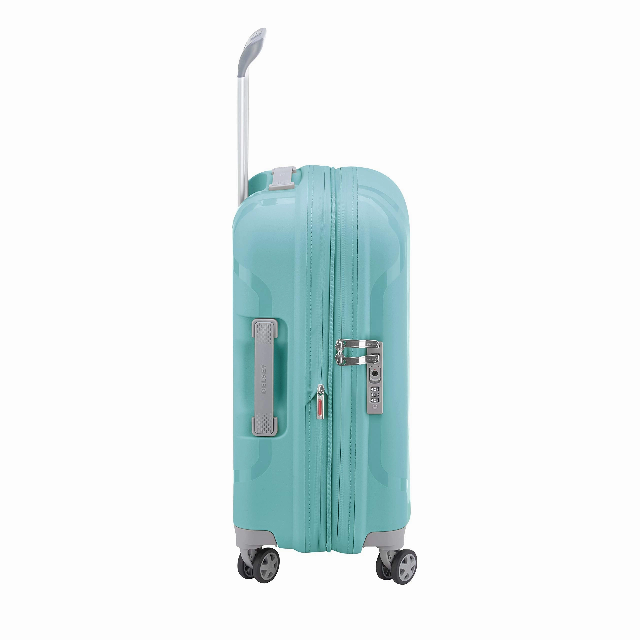 Delsey Suitcase, Multicolour (Gris/Azul)