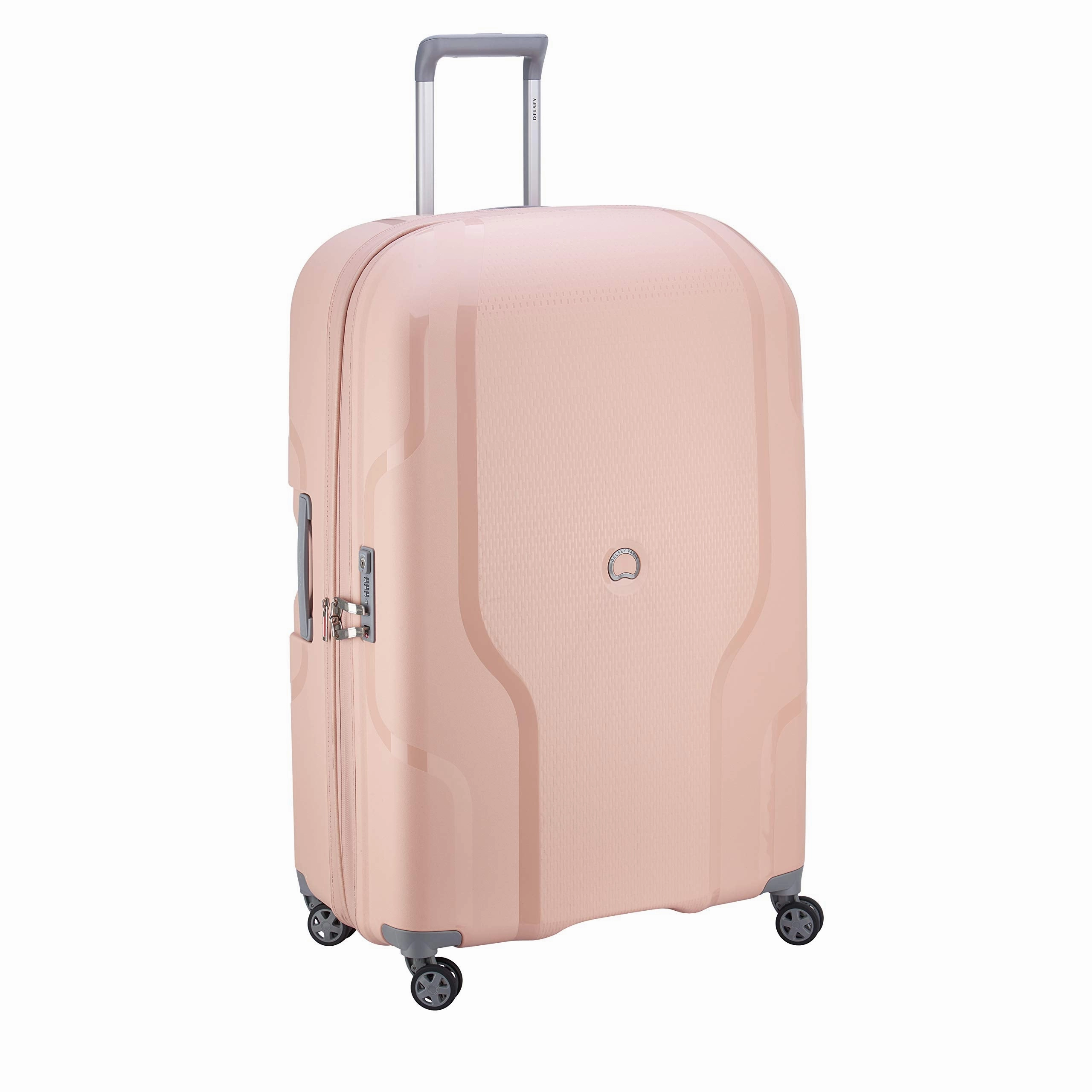 Delsey Suitcase, Pink (Rosa Peonia)