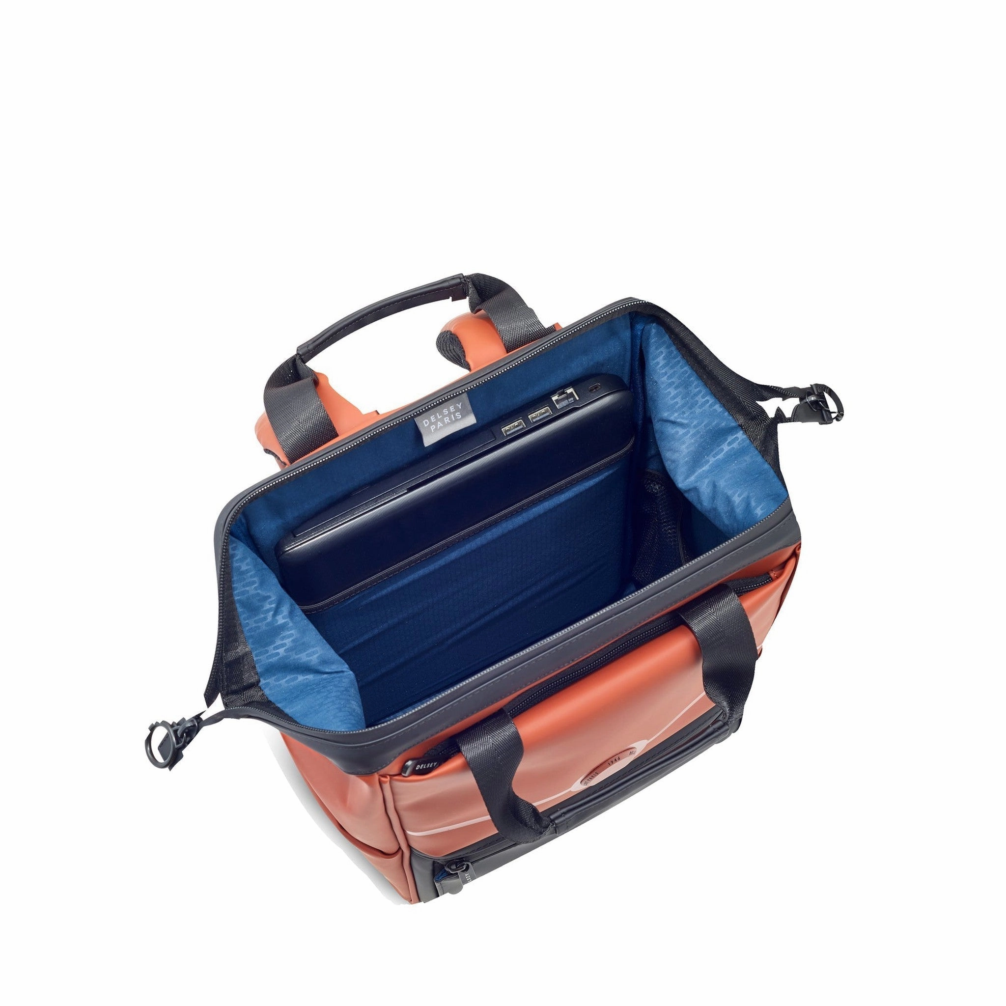 Delsey Turenne Soft  Widemouth Backpack