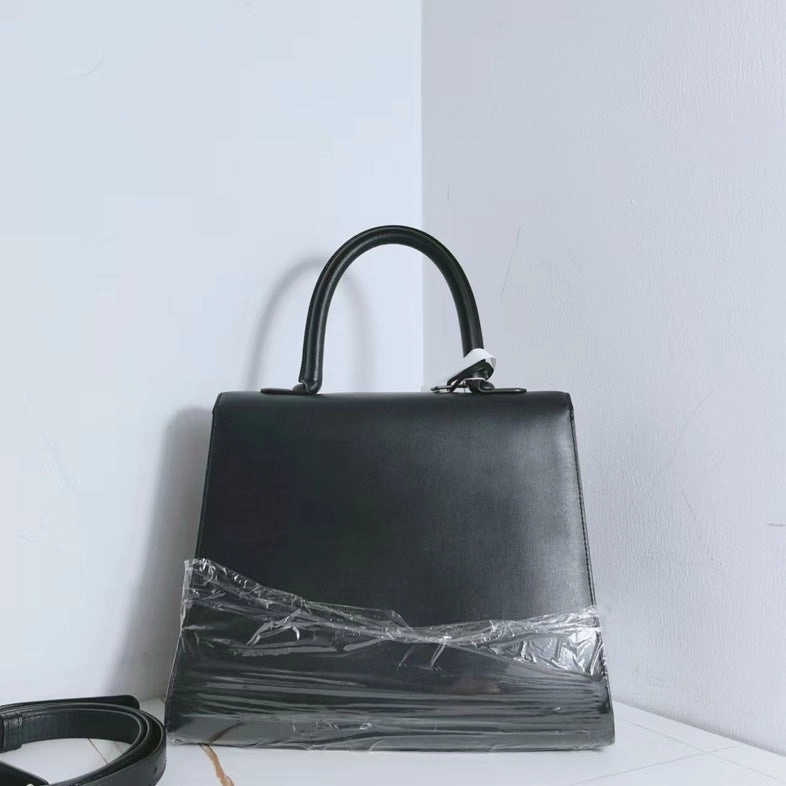 Delvaux Black Calfskin Handbag Crossbody