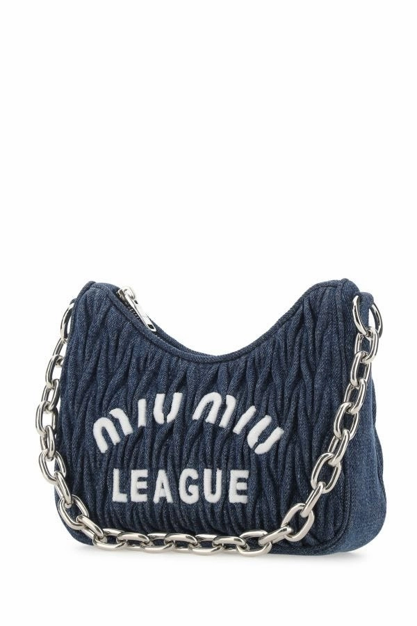 Denim handbag