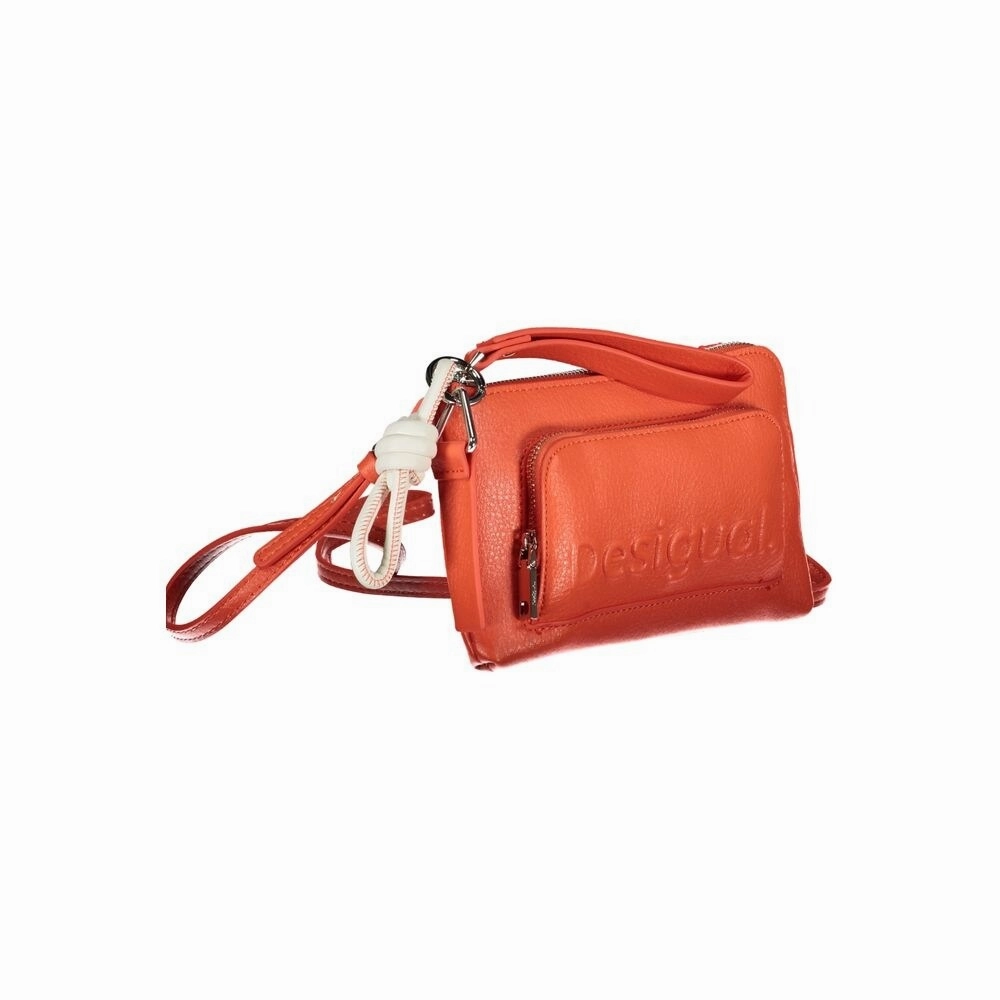 Desigual Pink Polyethylene Women's Handbag