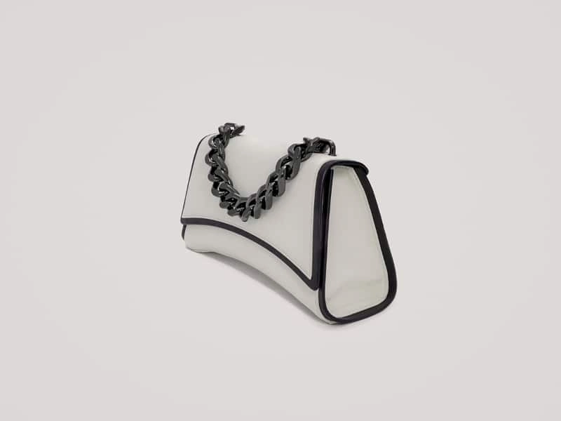 Dharma Vegan Cactus Leather Crossbody | White Star